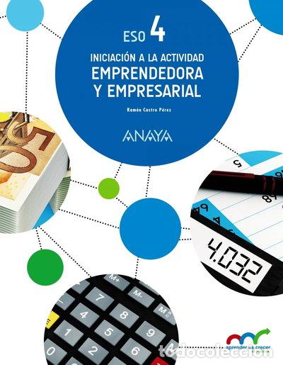 Libros: Iniciaci&oacute;n a la Actividad Emprendedora y Empresarial 4- 9788469811573