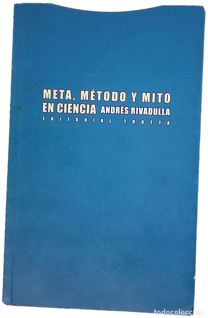 B&uuml;cher: Meta, m&eacute;todo y mito en ciencia