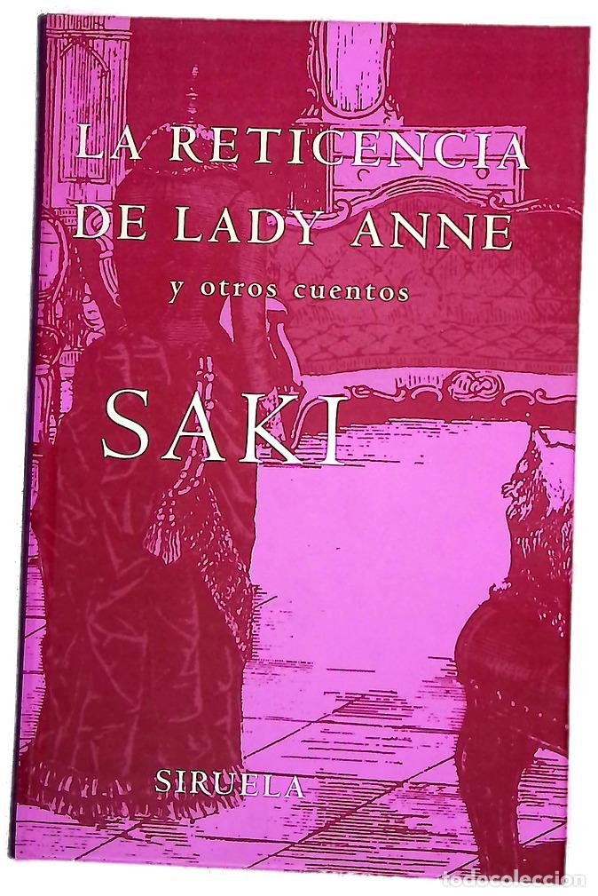 Libros: La reticencia de Lady Anne y otros cuentos
