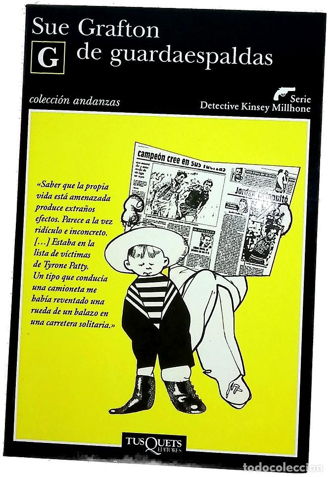 books: G de guardaespaldas - Grafton, Sue; Moya, Antonio-Prometeo