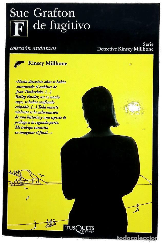 books: F de fugitivo - Grafton, Sue; Moya, Antonio-Prometeo