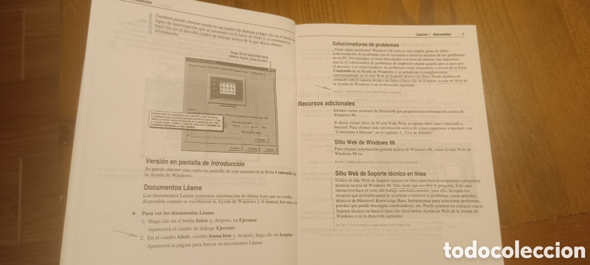 Libros: Manual instrucciones Windows 98 original - Foto 2