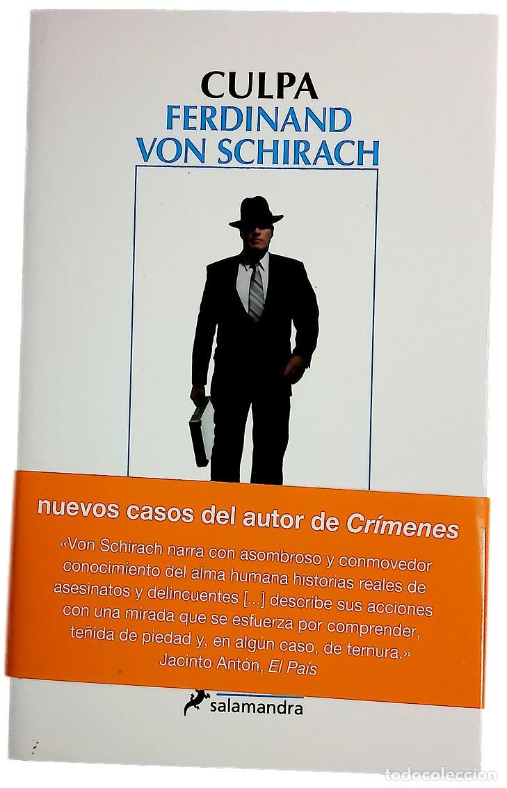 Libros: Culpa - Schirach, Ferdinand von; D&iacute;ez P&eacute;rez, Mar&iacute;a Jos&eacute;