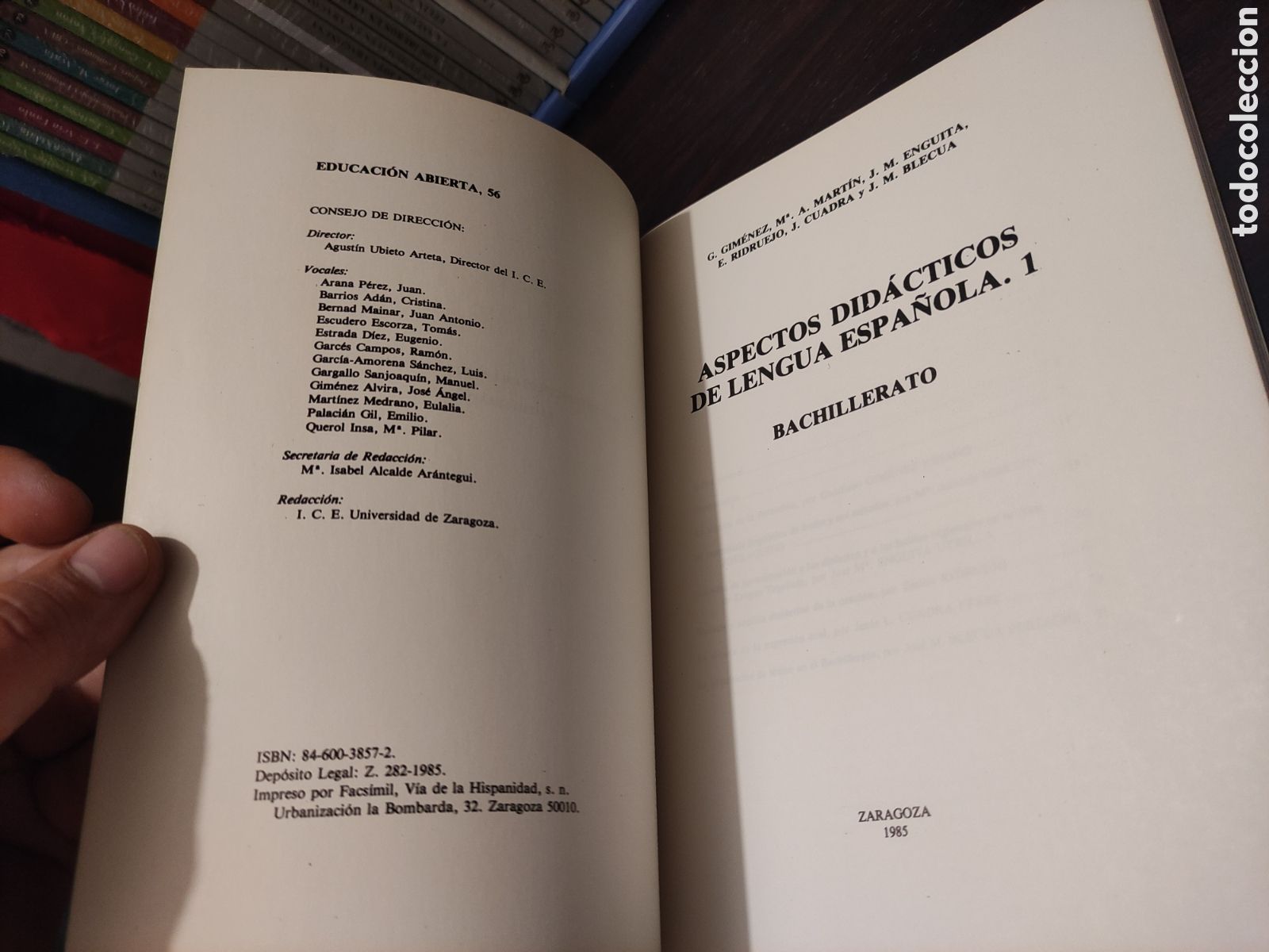Libros: Aspectos did&aacute;cticos de la Lengua espa&ntilde;ola 1. - Gaudioso Gim&eacute;nez - Foto 6
