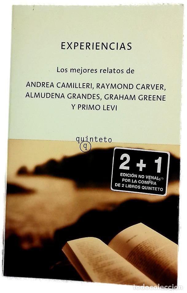 Libros: Experiencias los mejores relatos de Andrea Camilleri, Raymond Carver, Almudena Grandes, Graham Gr...
