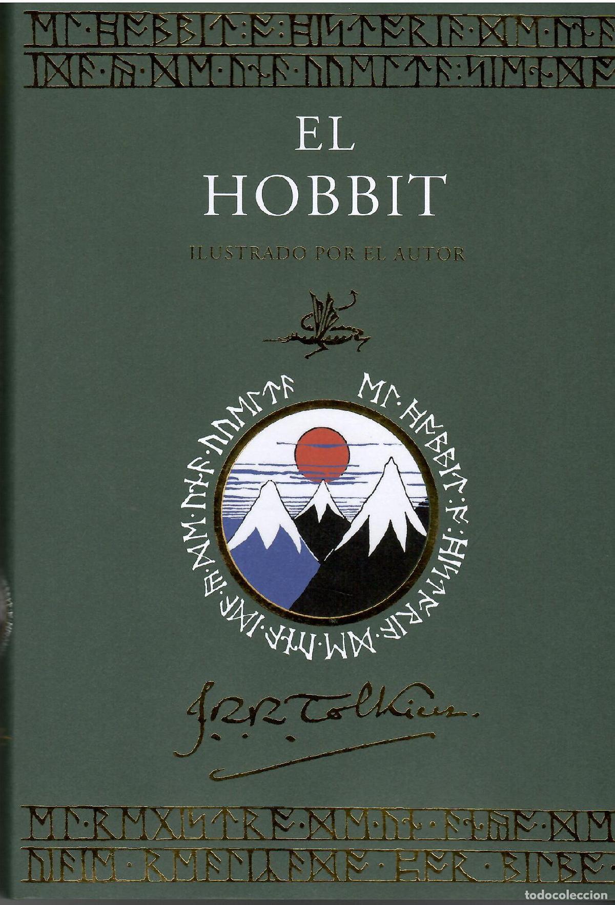 Libros: El Hobbit. Ilustrado por el autor. - J.R.R. Tolkien.