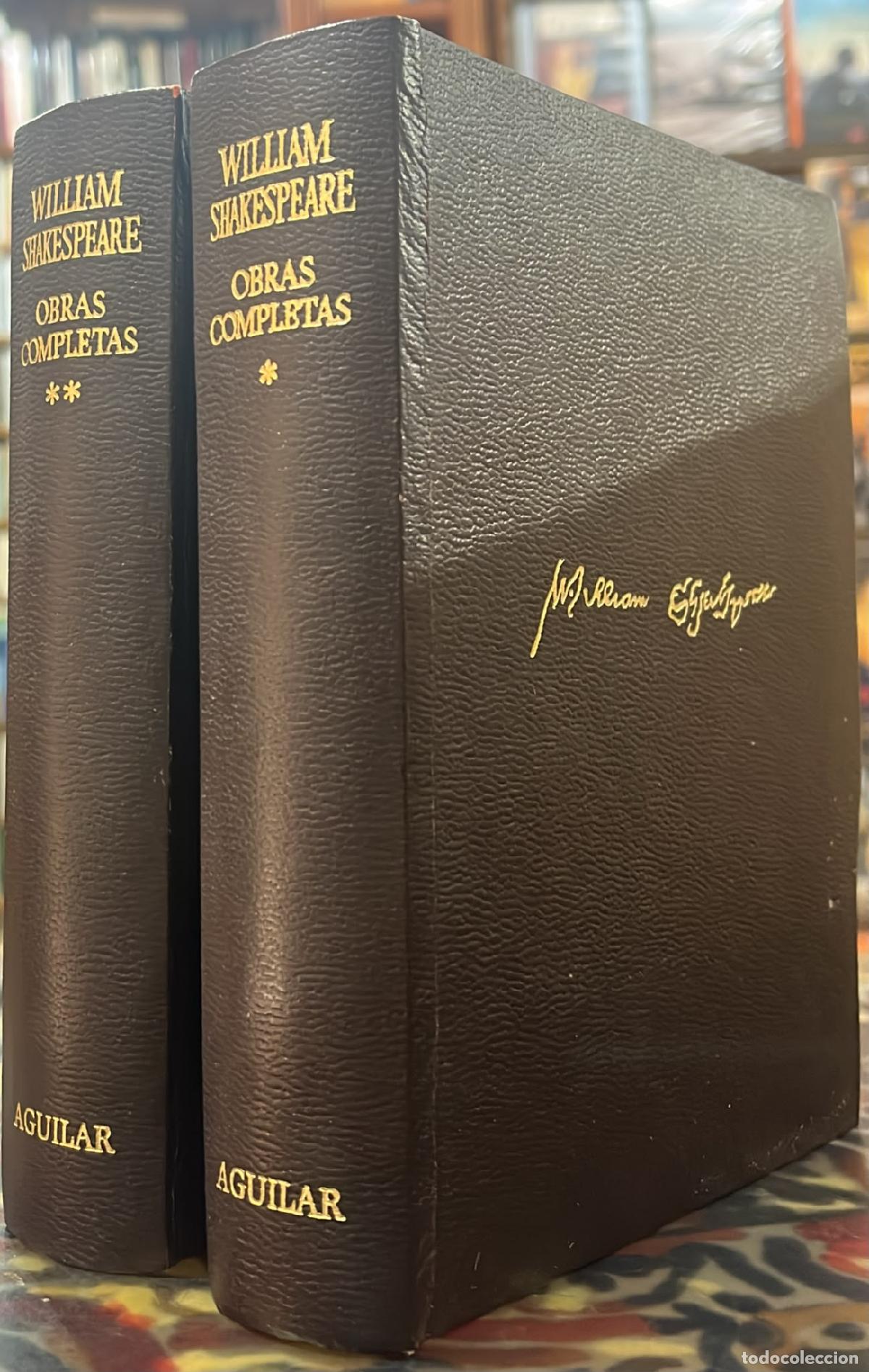 Libros: William Shakespeare, Obras completas, 2 vols. - William Shakespeare.