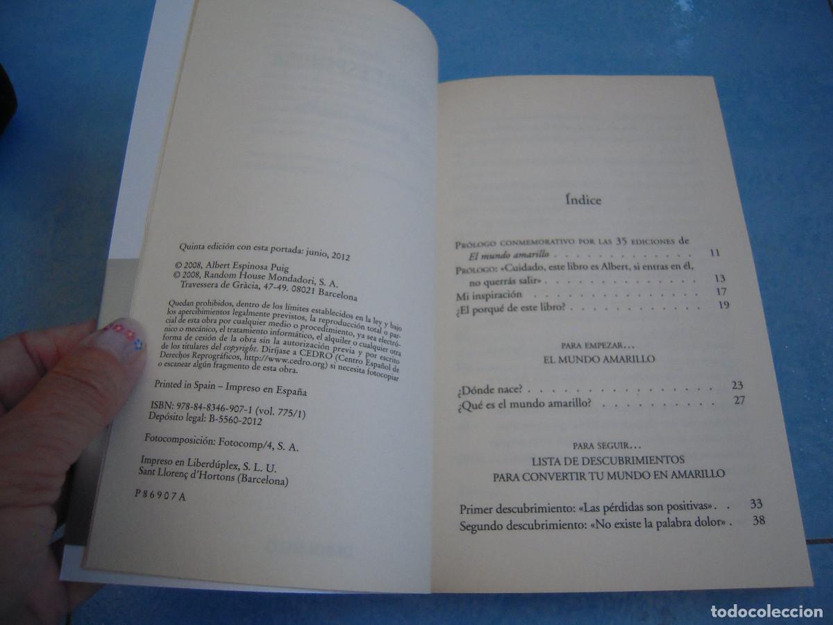 Libros: El mundo amarillo Albert Espinosa - Foto 9