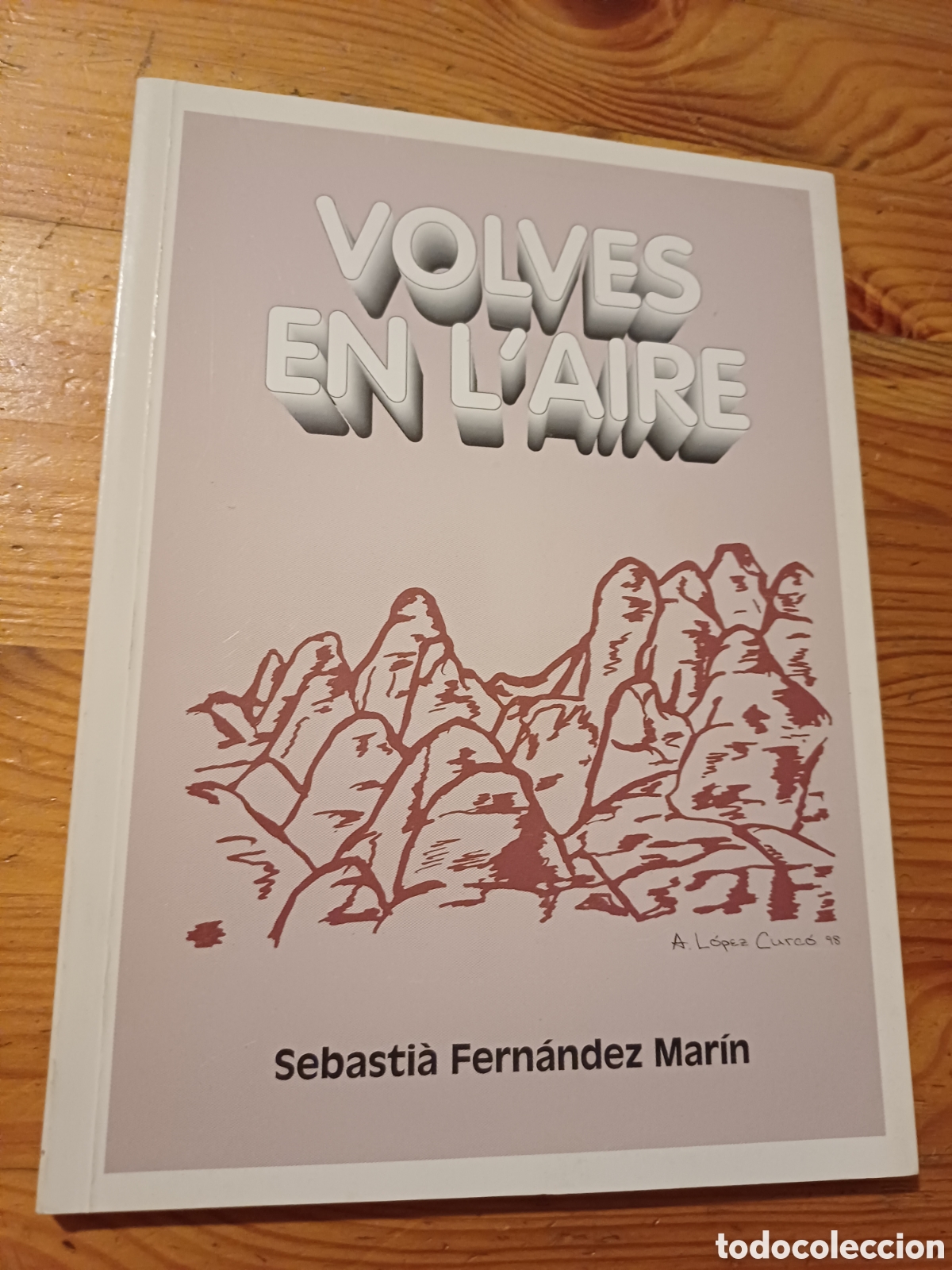 Libros: Volves en l'aire Sebasti&agrave; Fern&aacute;ndez Mar&iacute;n Dedicat Avi Sebas Recordatori Santa Maria de Montblanc