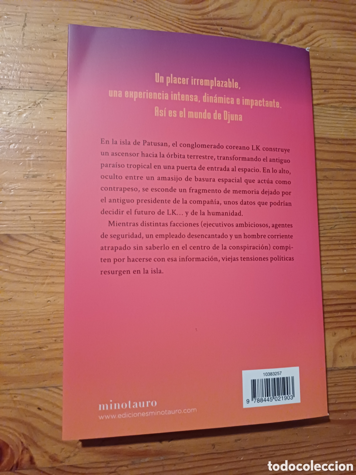 Libros: Contrapeso Djuna - ediciones minotauro - Foto 3