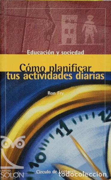 B&uuml;cher: C&oacute;mo planificar tus actividades diarias- 9788467201604