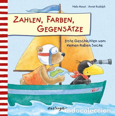 Libros: Zahlen, Farben, Gegens&auml;tze: Erste Geschichten vom kleinen Raben Socke- 9783480224265