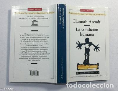 Libros: La condici&oacute;n humana- 9788422673590