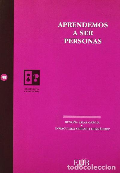 Libros: Aprendemos a ser personas- 9788483120132