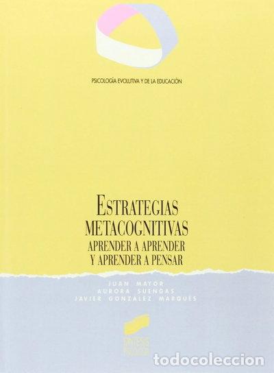 Livros em segunda m&atilde;o: Estrategias metacognitivas- 9788477382027