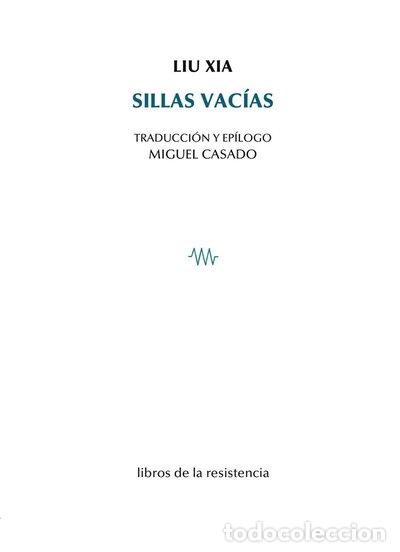 Libros: Sillas vac&iacute;as- 9788419943149