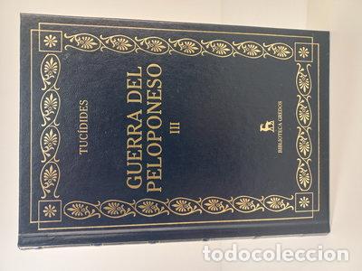 books: Guerra del Peloponeso III- 9788447350650
