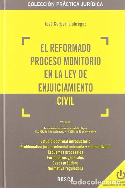 Libros: El reformado proceso monitorio en la Ley de Enjuiciamiento Civil- 9788497907927