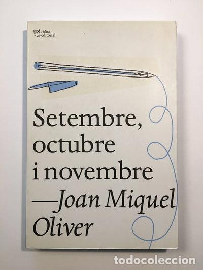 Libros: Setembre, octubre i novembre- 9788494216053