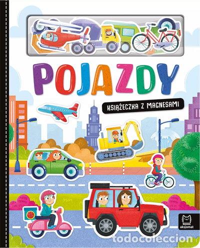 Libros: Pojazdy. Książeczka z magnesami- 9788382138801