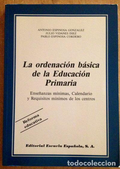 Livros em segunda m&atilde;o: La ordenaci&oacute;n b&aacute;sica de la Educaci&oacute;n Primaria- 9788433105233