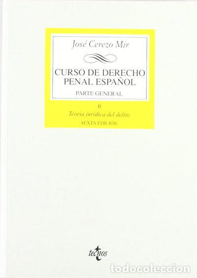 books: Curso de Derecho Penal Espa&ntilde;ol II- 9788430932214