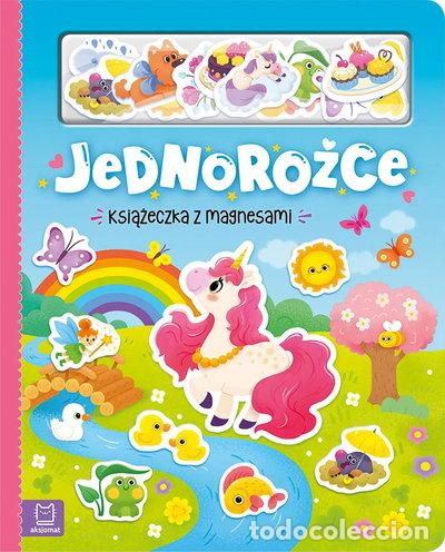 Libros: Jednorożce. Książeczka z magnesami- 9788383741666
