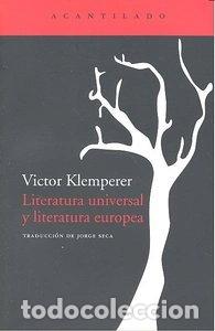 Libri di seconda mano: Literatura universal y literatura europea- 9788492649617