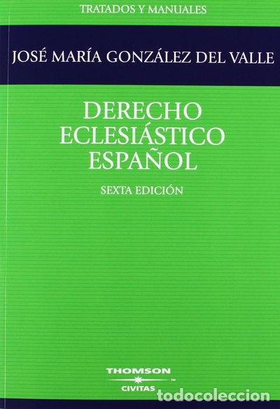 Livres: Derecho Eclesi&aacute;stico Espa&ntilde;ol- 9788447023912