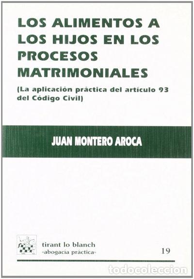 Libri di seconda mano: Los alimentos a los hijos en los procesos matrimoniales- 9788484424451