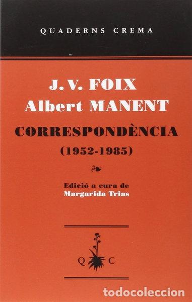 Libri di seconda mano: Correspond&egrave;ncia (1952-1985)- 9788477275695
