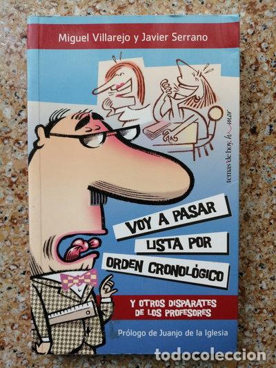 Libros: Voy a pasar lista por orden cronol&oacute;gico- 9788484601999