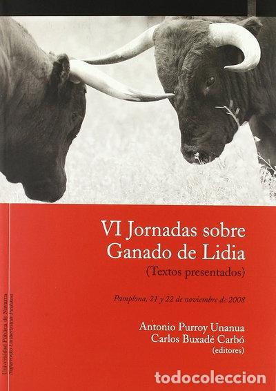 Libros: VI Jornadas sobre Ganado de Lidia- 9788497692342