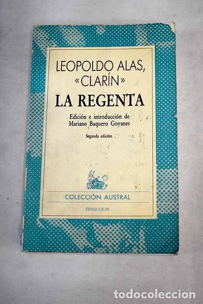 Libros: La Regenta- 9788423916672