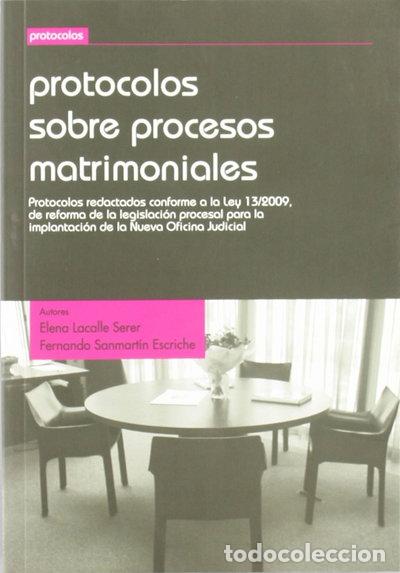 B&uuml;cher: Protocolos sobre procesos matrimoniales- 9788498767520
