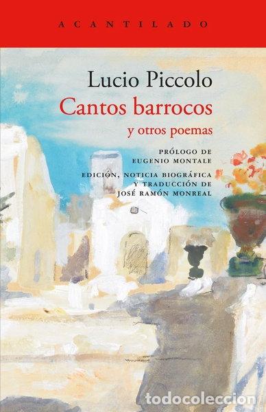 Libros: CANTOS BARROCOS Y OTROS POEMAS- 9791387964092