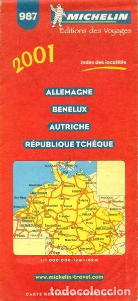 Libros: Michelin Germany Deutschland, Benelux, Austria Osterreich, Czechrepublic Tsch...- 9782060001678