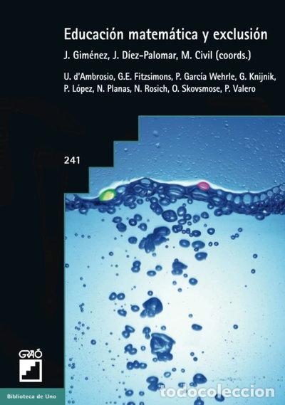 Libros: Educaci&oacute;n matem&aacute;tica y exclusi&oacute;n- 9788478275137