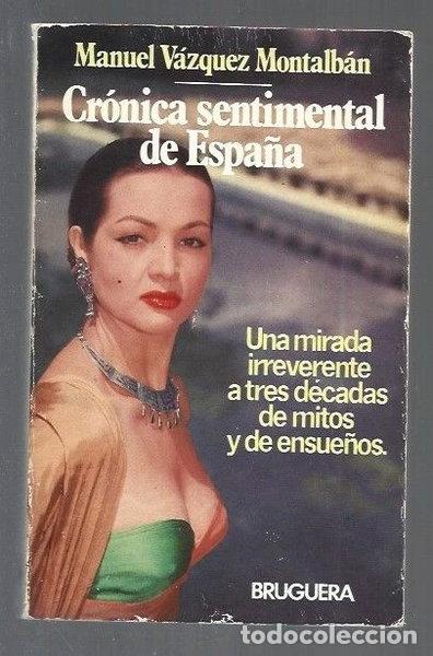 Libros: Cr&oacute;nica sentimental de Espa&ntilde;a- 9788402068774