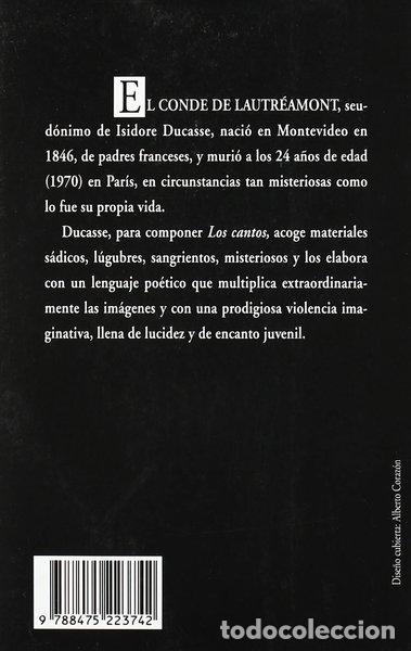 Libros: Cantos de Maldoror- 9788475223742