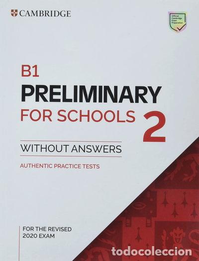 Livros em segunda m&atilde;o: B1 Preliminary for Schools 2 Student's Book without Answers- 9781108995672