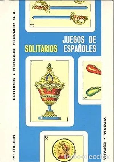 Libros: Juegos de solitarios espa&ntilde;oles- 9788485074037