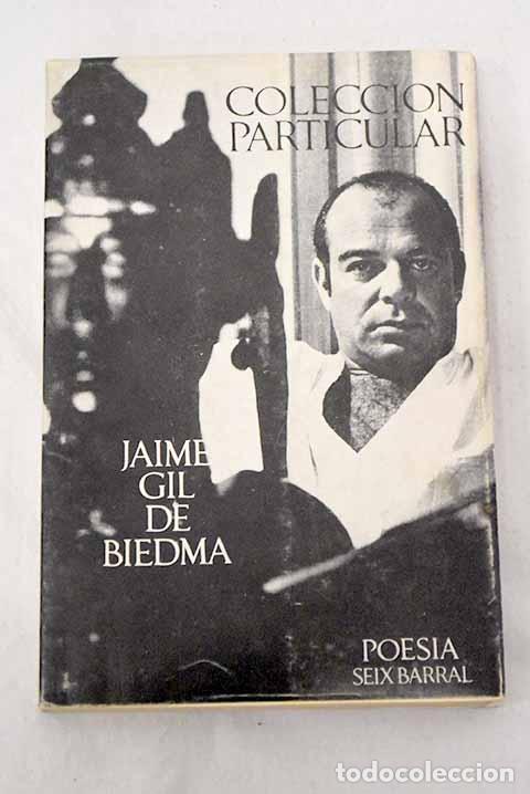 B&uuml;cher: Coleccion particular (1955-1967).- Gil de Biedma, Jaime
