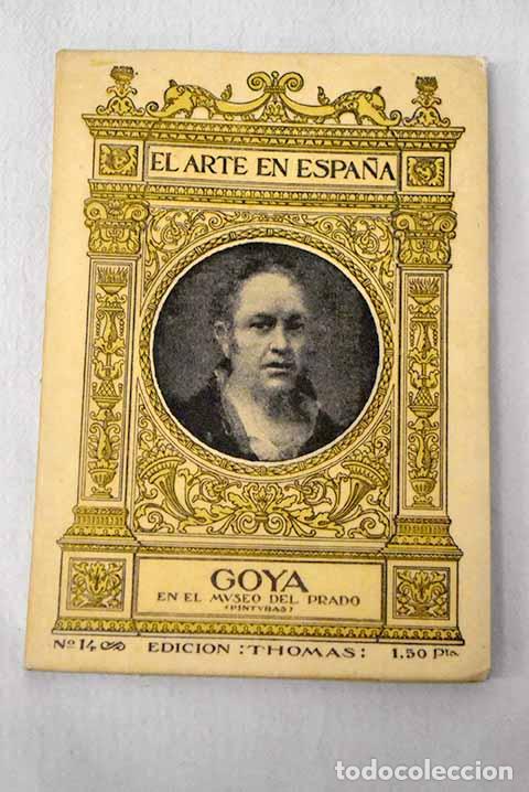 Libros: Goya en el museo del prado
