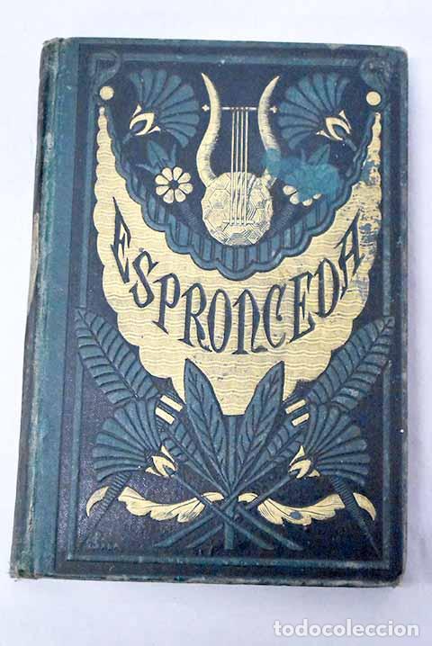 Libros: Obras po&eacute;ticas de Espronceda.- Espronceda, Jos&eacute; De