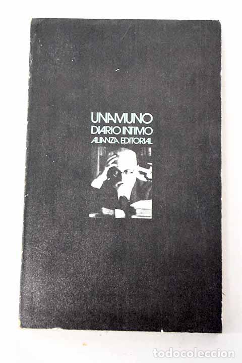Libros: Diario &iacute;ntimo: Unamuno, Miguel de.- Unamuno, Miguel de