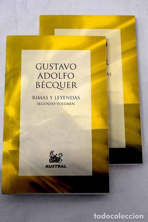 books: Rimas y Leyendas: B&eacute;cquer, Gustavo Adolfo.- B&eacute;cquer, Gustavo Adolfo