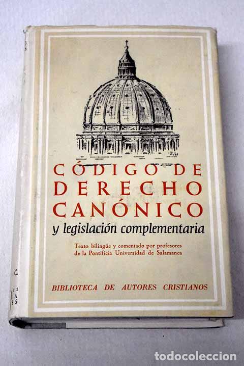 Livros em segunda m&atilde;o: C&oacute;digo de Derecho can&oacute;nico y legislaci&oacute;n complementaria: Texto latino y versi&oacute;n castellana