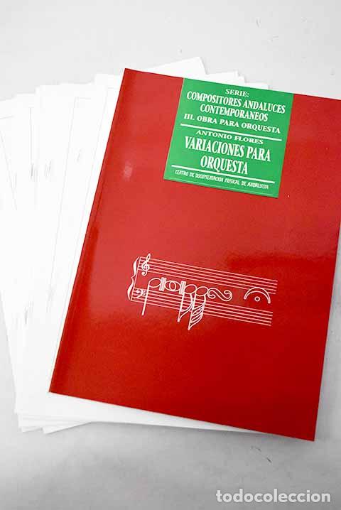 Livres: Variaciones para orquesta.- Flores Mu&ntilde;oz, Antonio Jos&eacute;