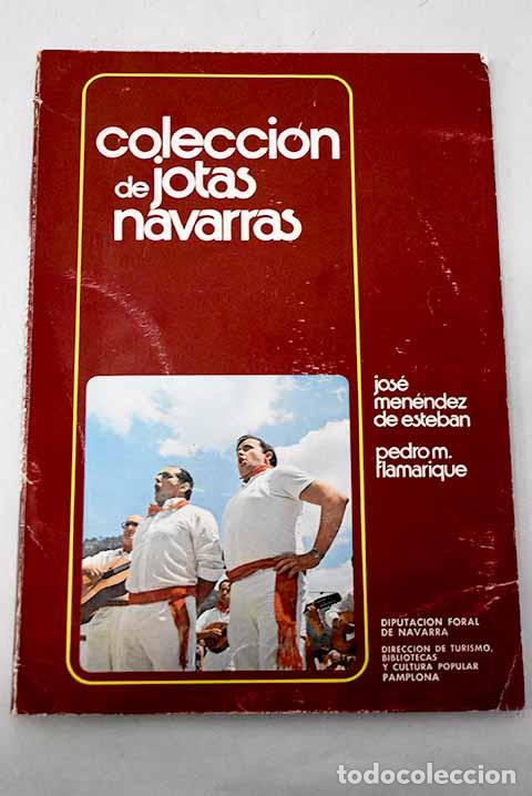 Livres: Colecci&oacute;n de jotas navarras.- Men&eacute;ndez de Esteban, Jos&eacute;